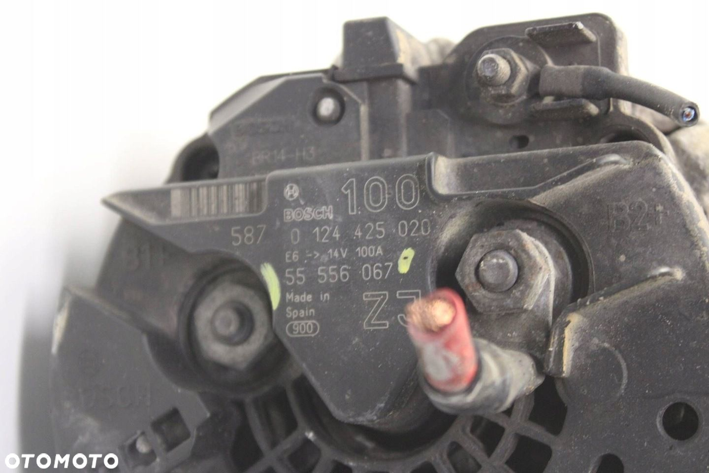 OPEL ZAFIRA ASTRA H 1.6 B ALTERNATOR 55556067  0124425020 - 4