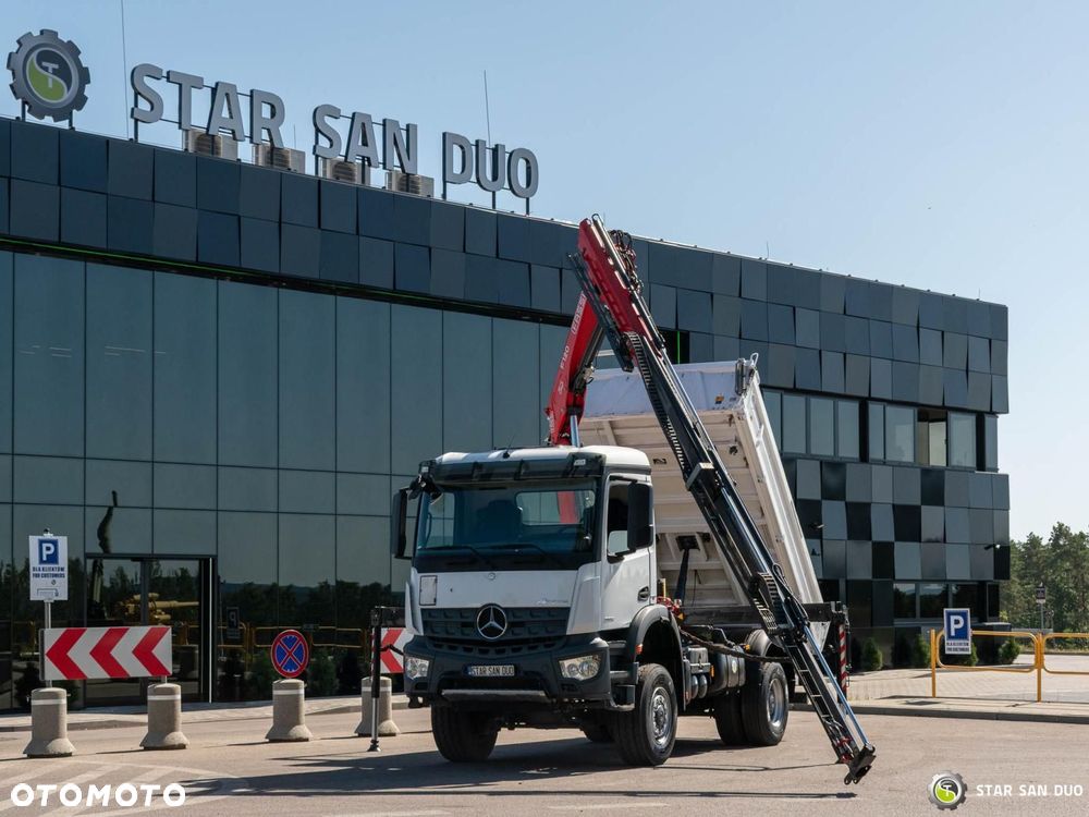 Mercedes-Benz Arocs 1932 4x4 Fassi F120 HDS Wywrotka - 8