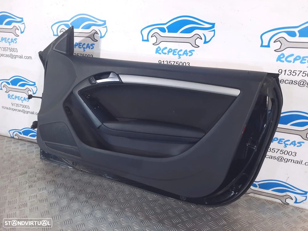 PORTA PORTAS FRENTE FRONTAL DIREITA AUDI A5 8T0 8TA 8T3 COUPE FECHO ELEVADOR MOTOR PUXADOR VIDRO RETROVISOR RETROVISORES - 3