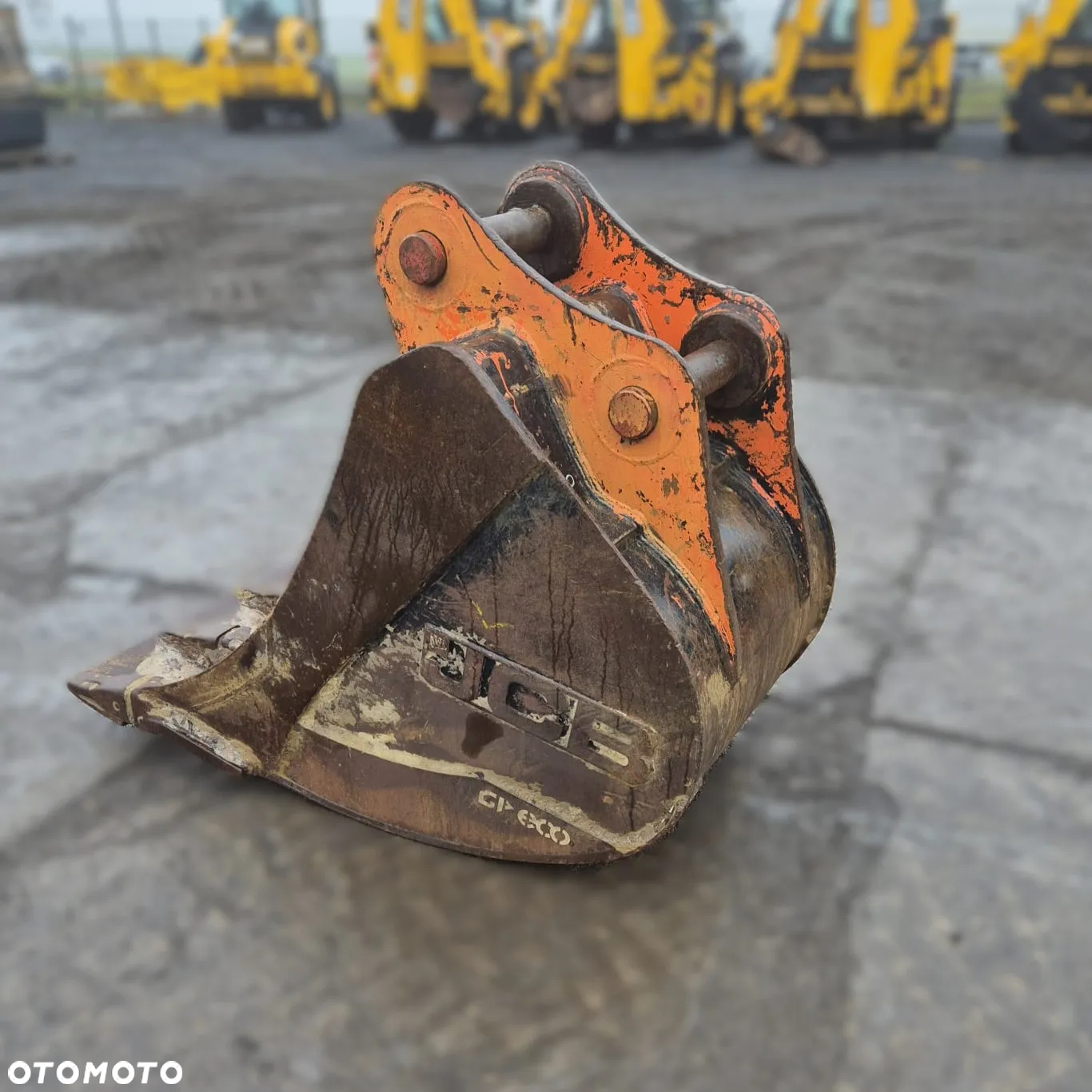 Łyżka używana 90cm JS220 fi80mm ORYGINAŁ JCB nr.6690 - 10