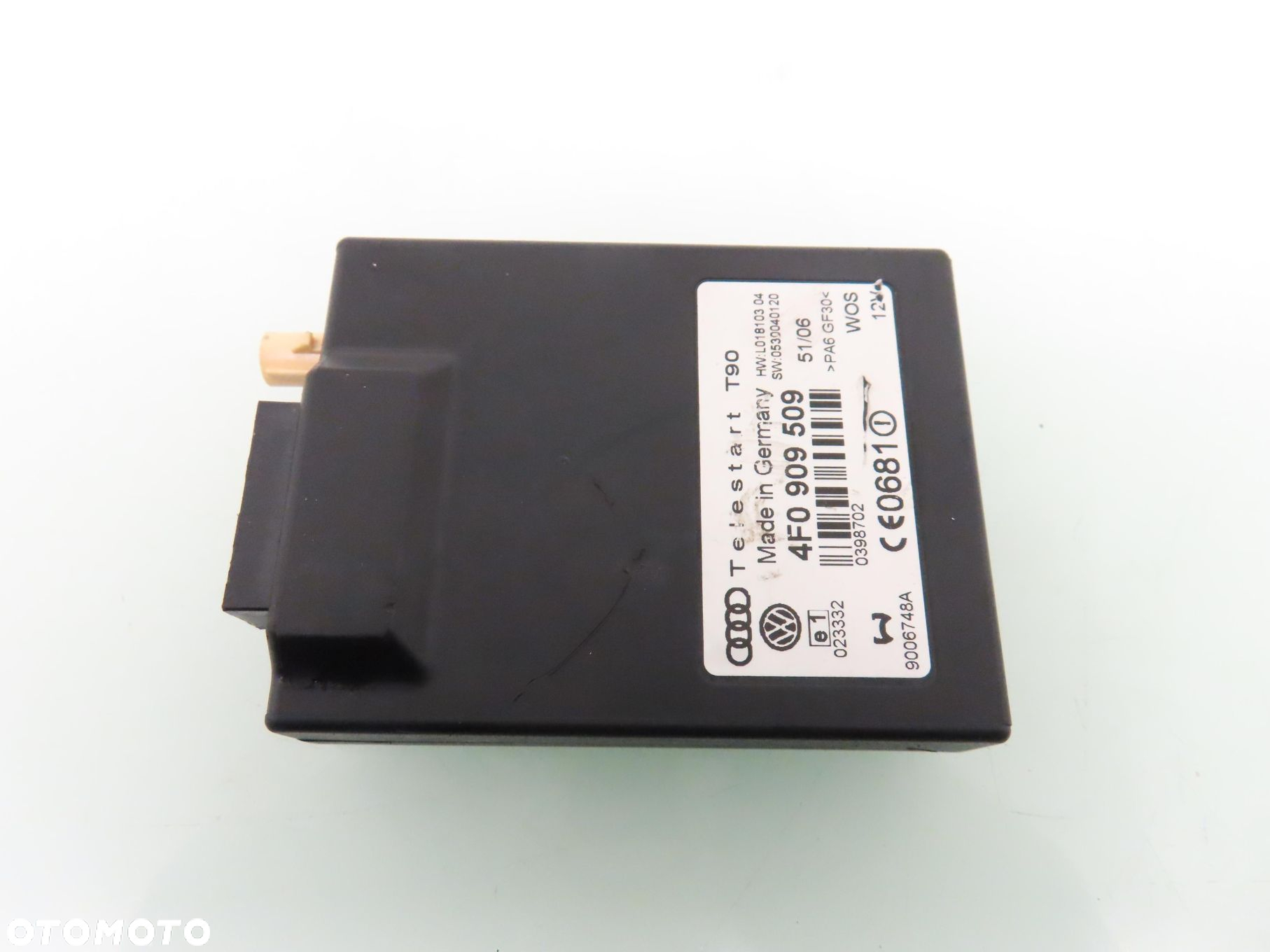 STEROWNIK WEBASTO AUDI A6 C6 4F0909509 9006748A - 5