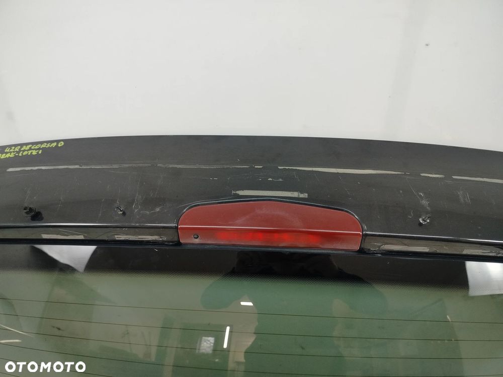 OPEL CORSA D 5D OPC LINE 06R- KLAPA BAGAŻNIKA TYŁ TYLNA Z22C - 10