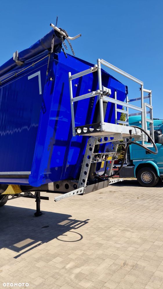 Schmitz Cargobull * WYWROTKA * KLAPO-DRZWI * ALUFELGI * OŚ POD * SUPER STAN * - 5