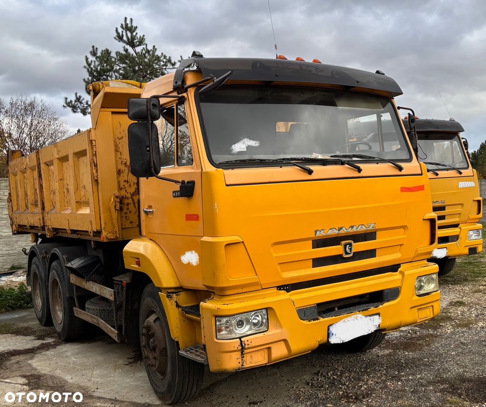 Kamaz 65115 wywrotka 3 stronna kiper 6x4 resor manual połówki 2011r - 7