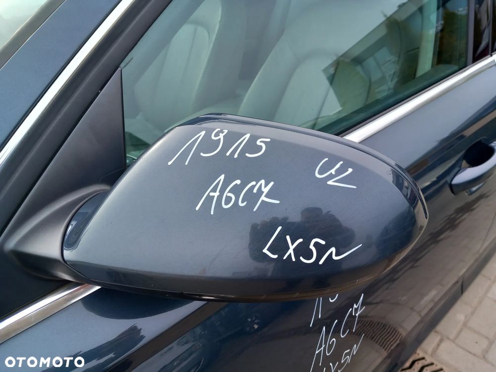 AUDI A6 C7 LUSTERKO LEWE PRZEDNIE LEWY PRZÓD UK KOLOR: LX5N - 2