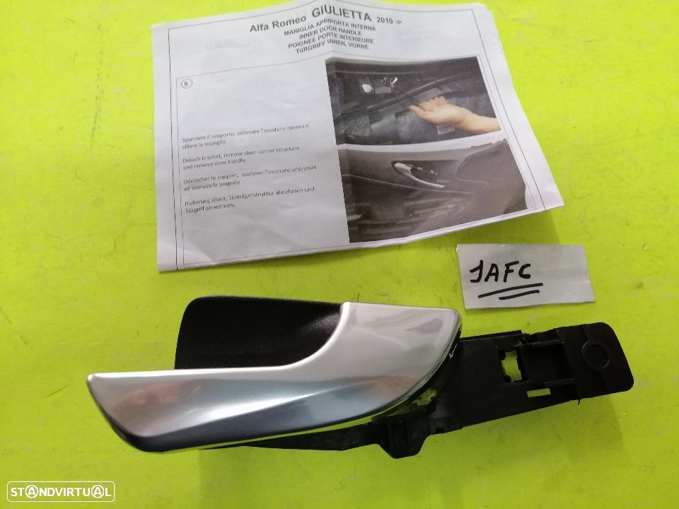 Puxadores de porta Alfa Romeo Giulietta NOVOS ( qualidade superior ) - 1
