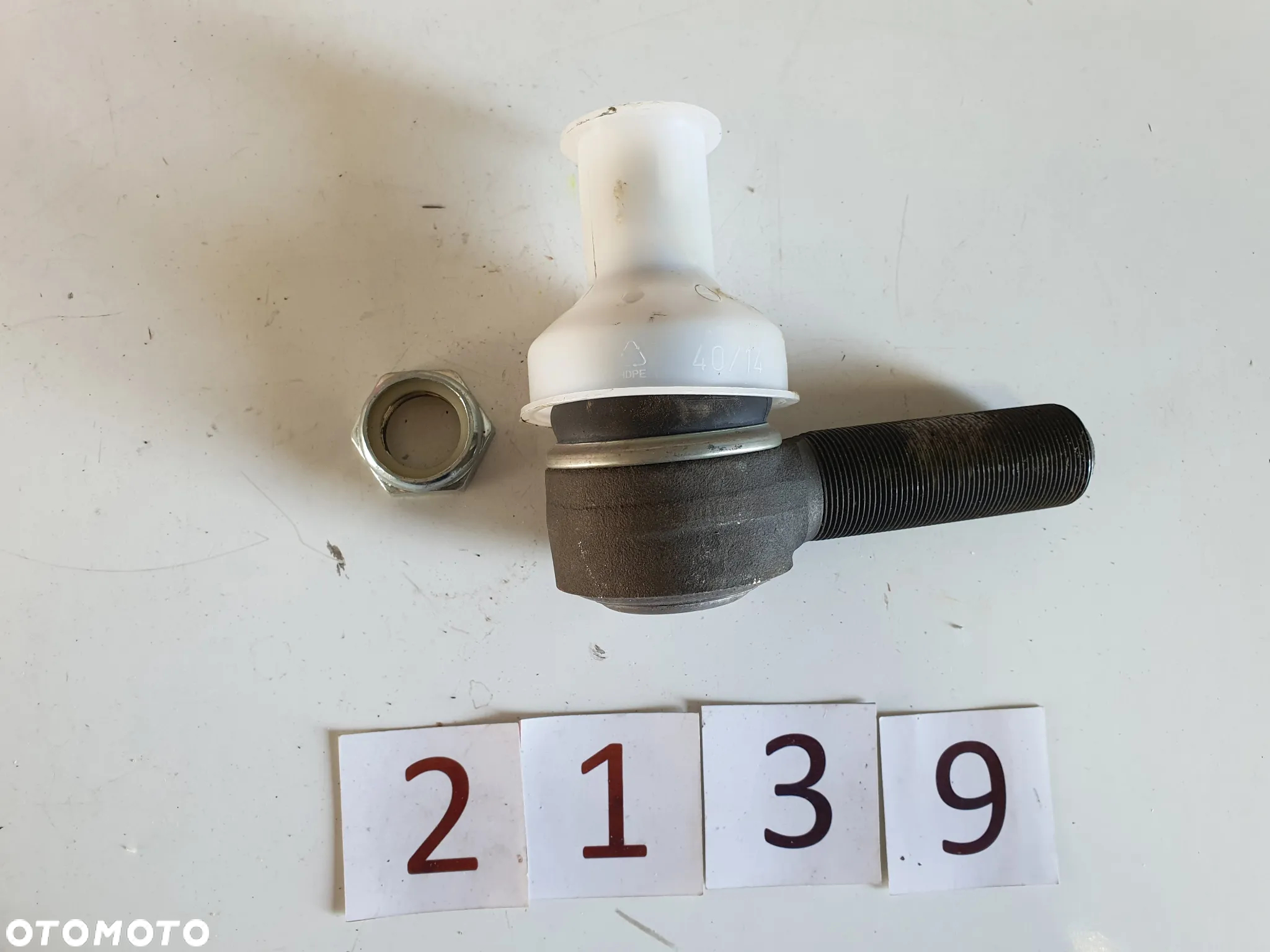 Końcówka drążka kierowniczego Mercedes DAF MAN Iveco Renault TRW JTE4001 JTE4072 - 2