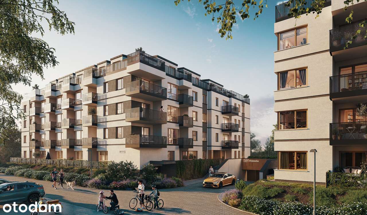 3-pokojowe mieszkanie 67m2 + balkon Bez Prowizji