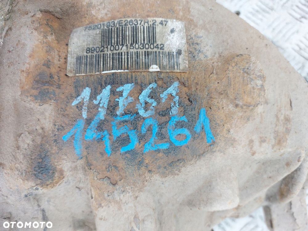 Most tylny TYŁ BMW E46 1998-2007 2,0 DIESEL PRZEŁOŻENIE 2,47 7520193 - 6