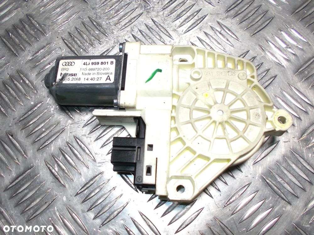 Audi Q7 4L silniczek szyby lewy tył - 1