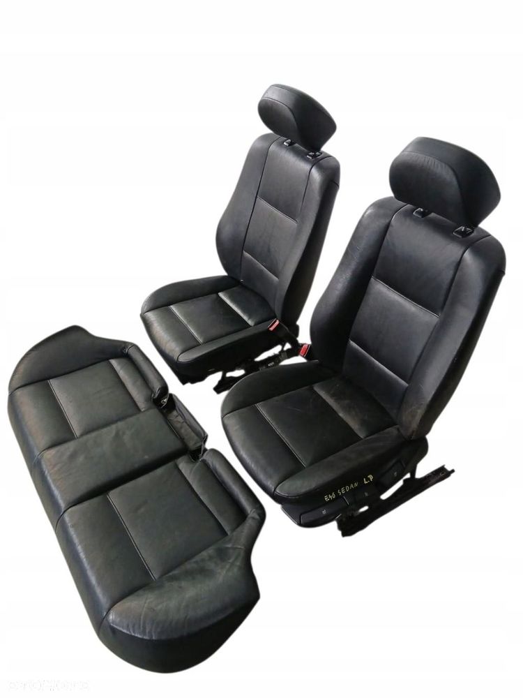 fotel fotele siedzisko kanapy tył bmw e46 lift sedan fotele siedzisko e46 - 3