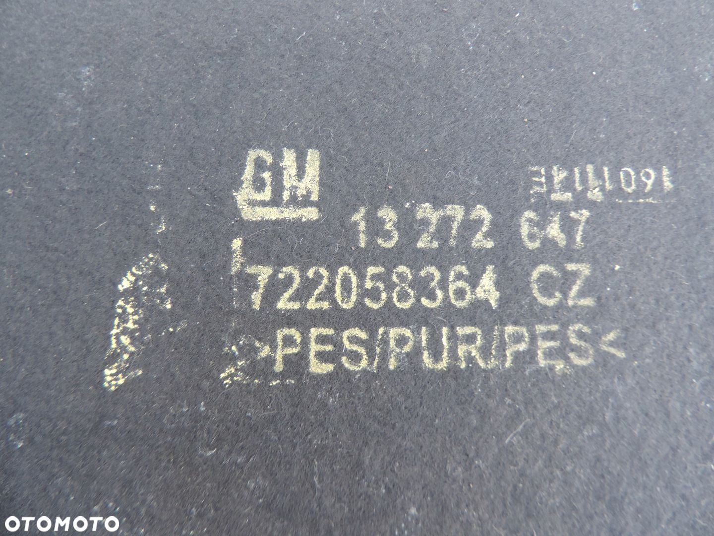 Opel Astra J IV wygłuszenie maski 13272647 - 8