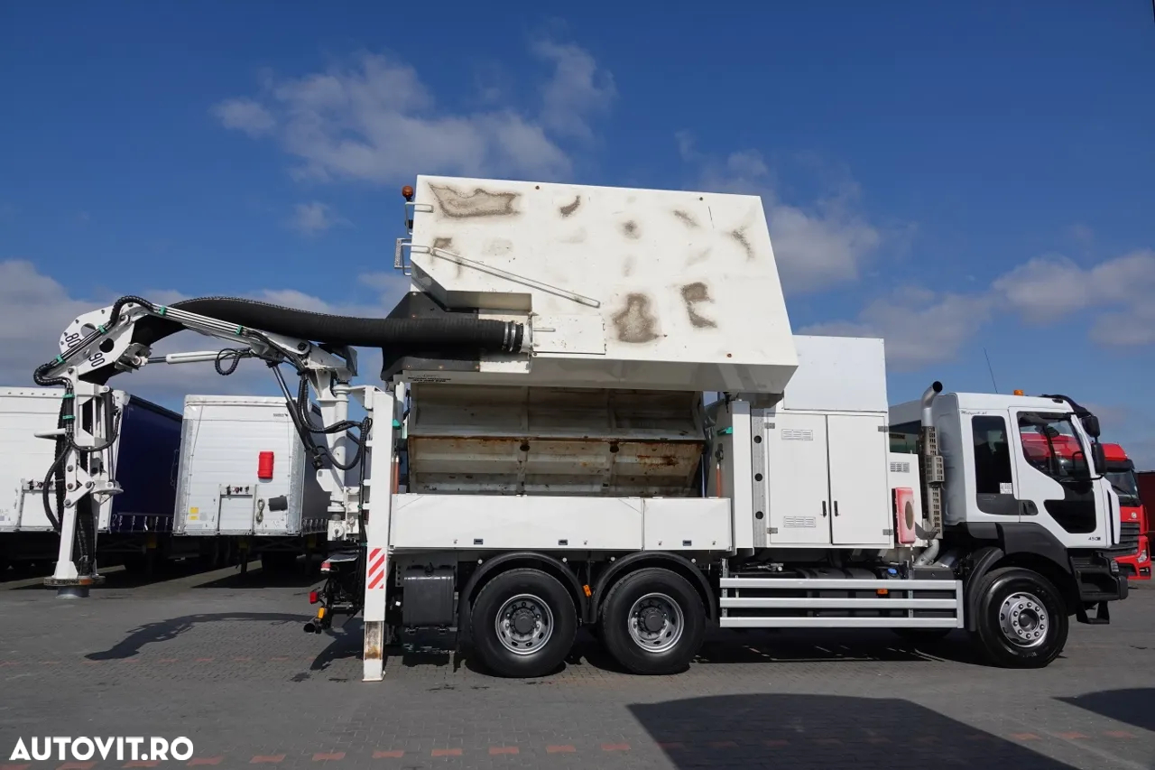 Renault KERAX 450 / 6x4 / MTS SAUGBAGGER 3A11T / EVALUAREA / ÎNCĂRCĂTORUL VACUUM / WUKO / CIOAN / RADIOCOMANDĂ - 29