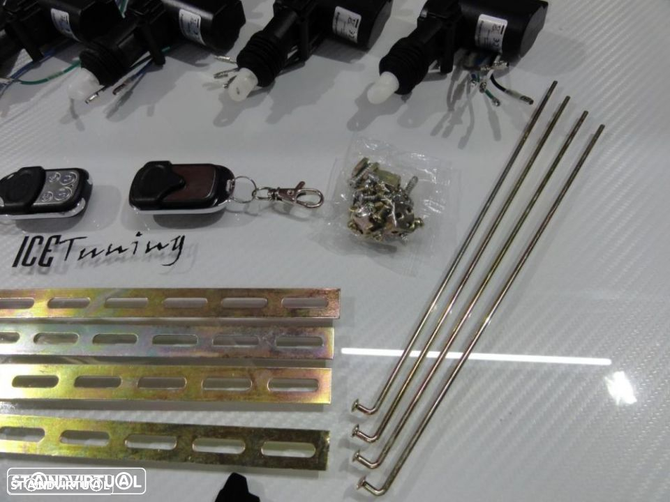 Kit Fecho Central Universal + Pistolas + 2 Comandos - 10