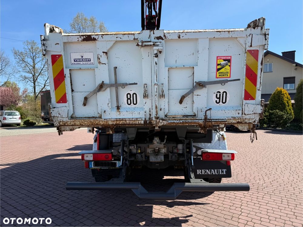 Renault KREAX 430 EEV* 6x4* HDS PALFINGER EPSILON Q150Z* BI-BENNE+HYDROBURTA* TYLKO 111.000 KM* KOŁA 80%* Z FRANCJI - 8