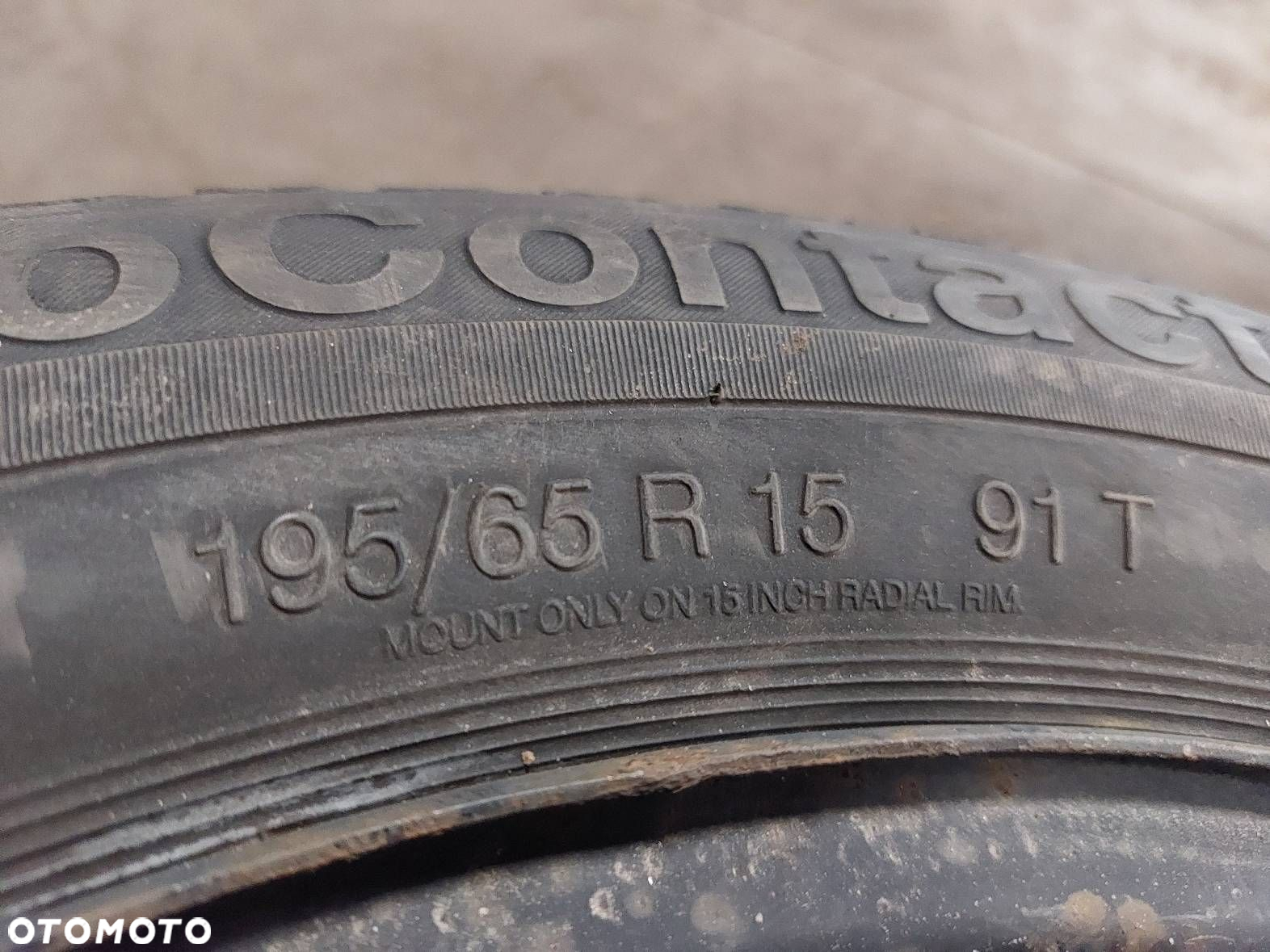 KOŁO FELGA OPONA ZAPAS 5x112 6Jx15 ET45 FI57,1 195/65R15 PASSAT B5 - 5