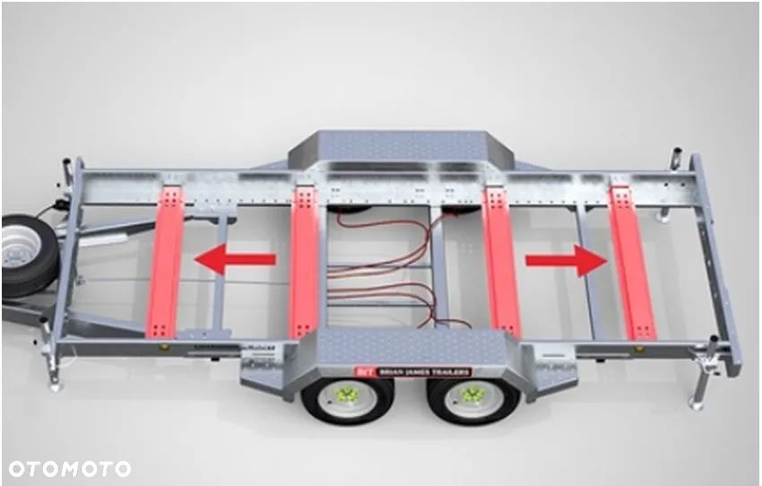 Brian James Trailers Przyczepa pod agregat, DMC 2700 KG, 2,8 x 1,3 M - 6