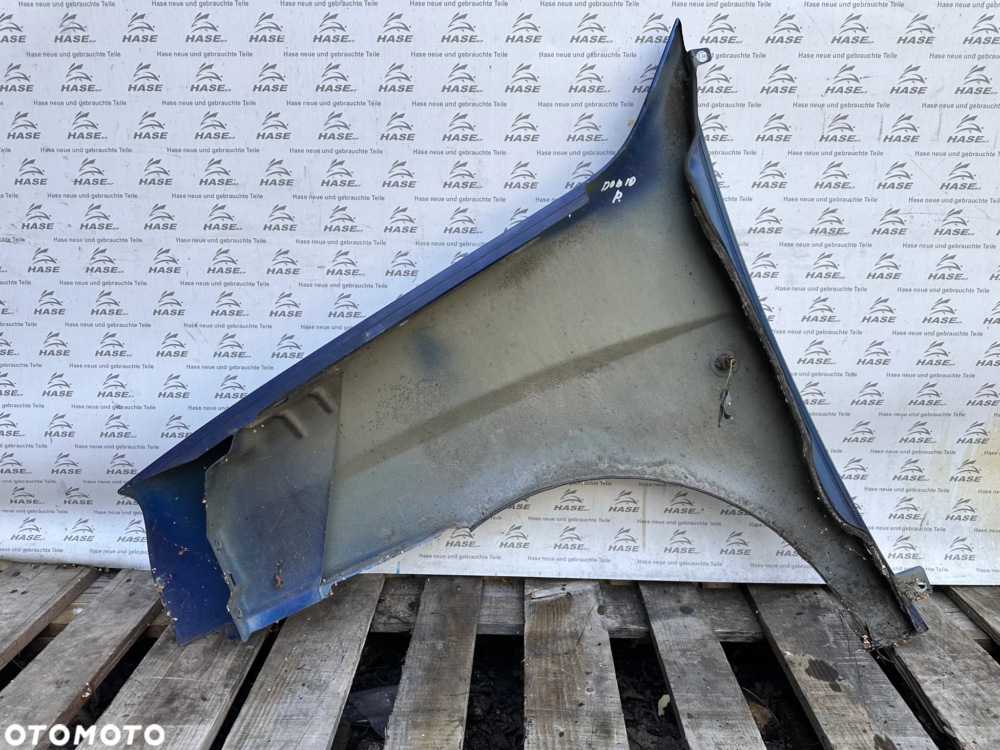 Fiat Doblo I 00-10 błotnik prawy przód przedni - 6