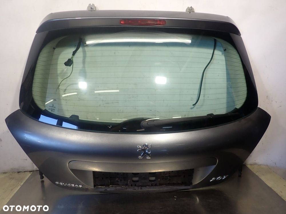 KLAPA TYŁ BAGAŻNIKA PEUGEOT 207 1.4 - 1
