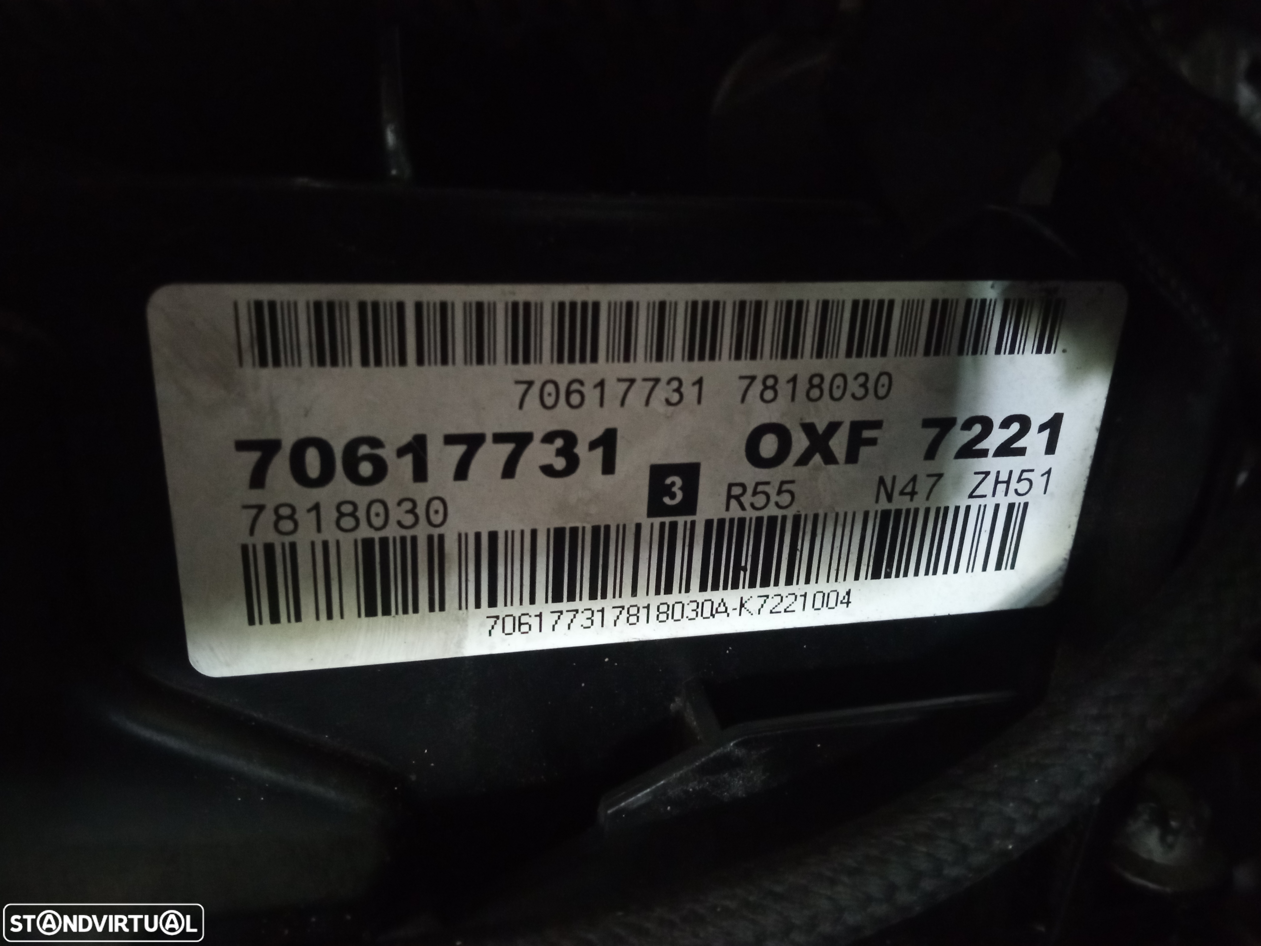Motor Mini Cooper 1.6D Ref: N47C16A (BMW) - 4