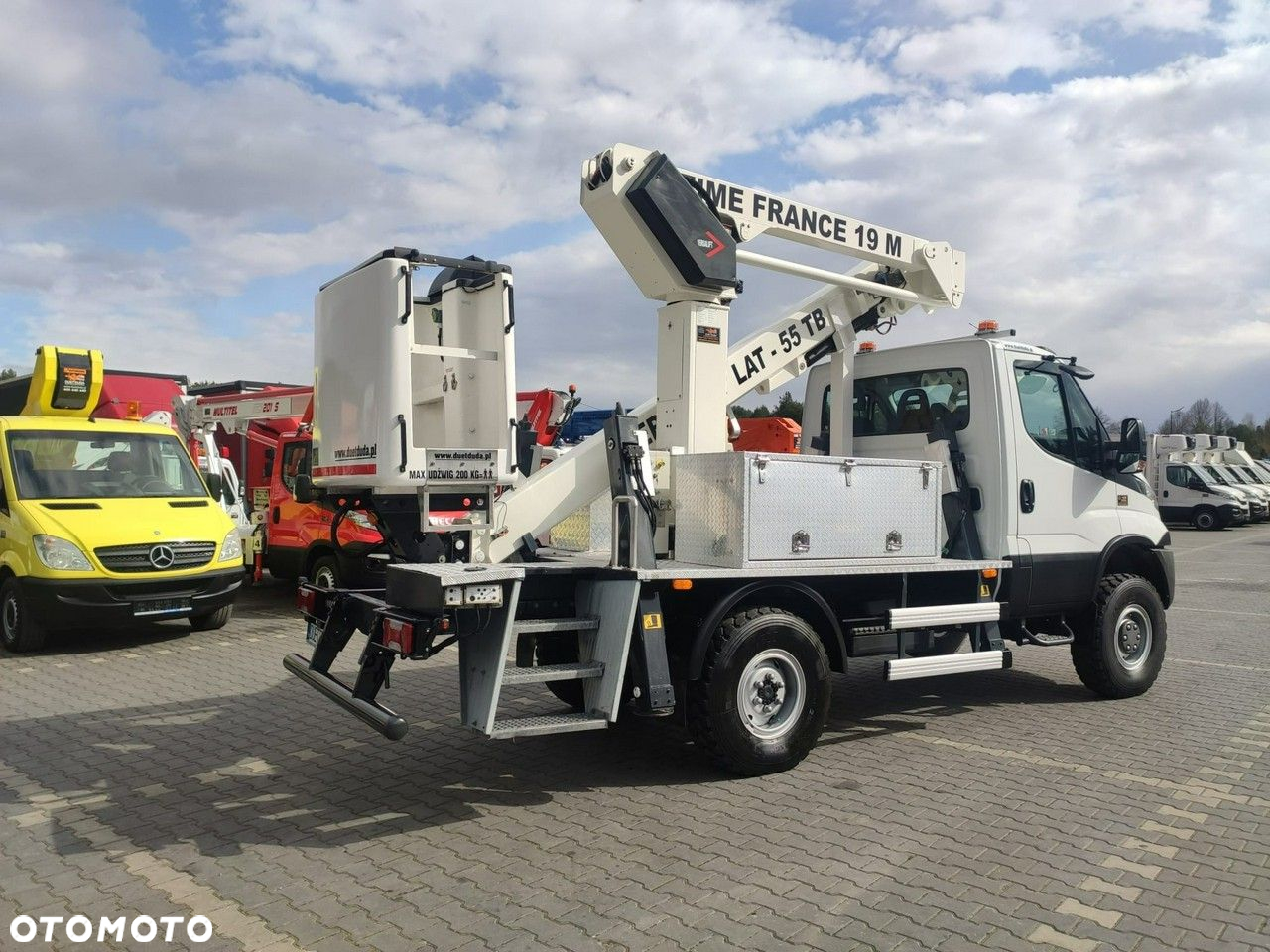 Iveco Daily 55S17W 4x4 Zwyżka 19m Versalift Lat 55 TB Time France - 19