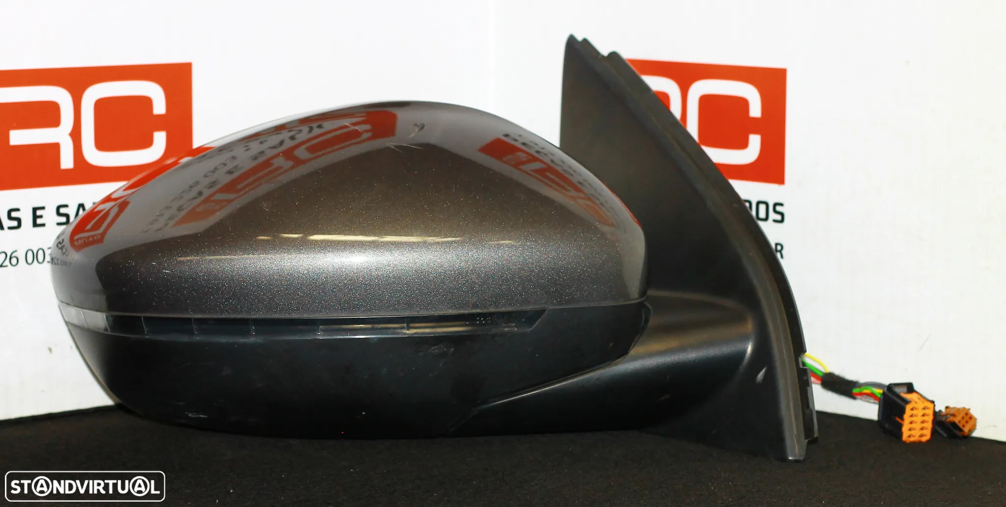 ESPELHO RETROVISOR DIREITO PEUGEOT 308 - 3