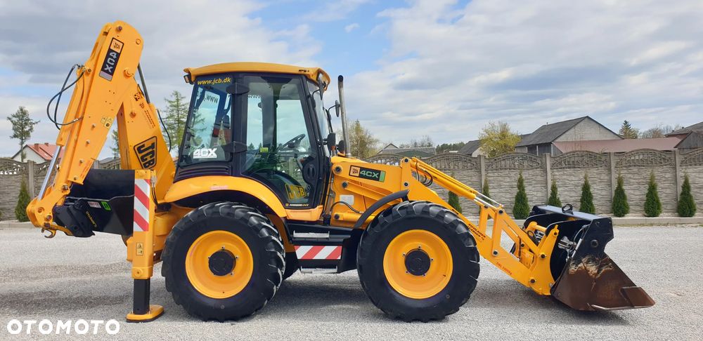 JCB 4CX rok 2007 SPROWADZONY FULL OPCJA skrzynia torquelock na dżojstikach - 4