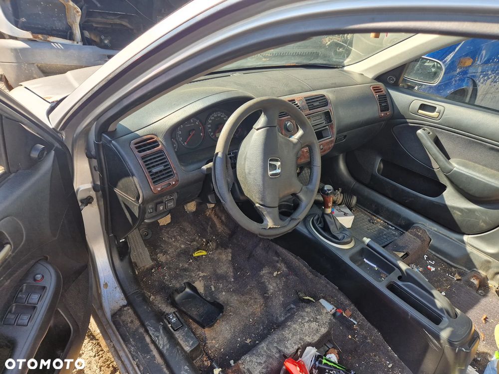 honda civic vii sedan fotel kanapa deska kokpit podsufitka boczek podłokietnik licznik panel szyb - 3