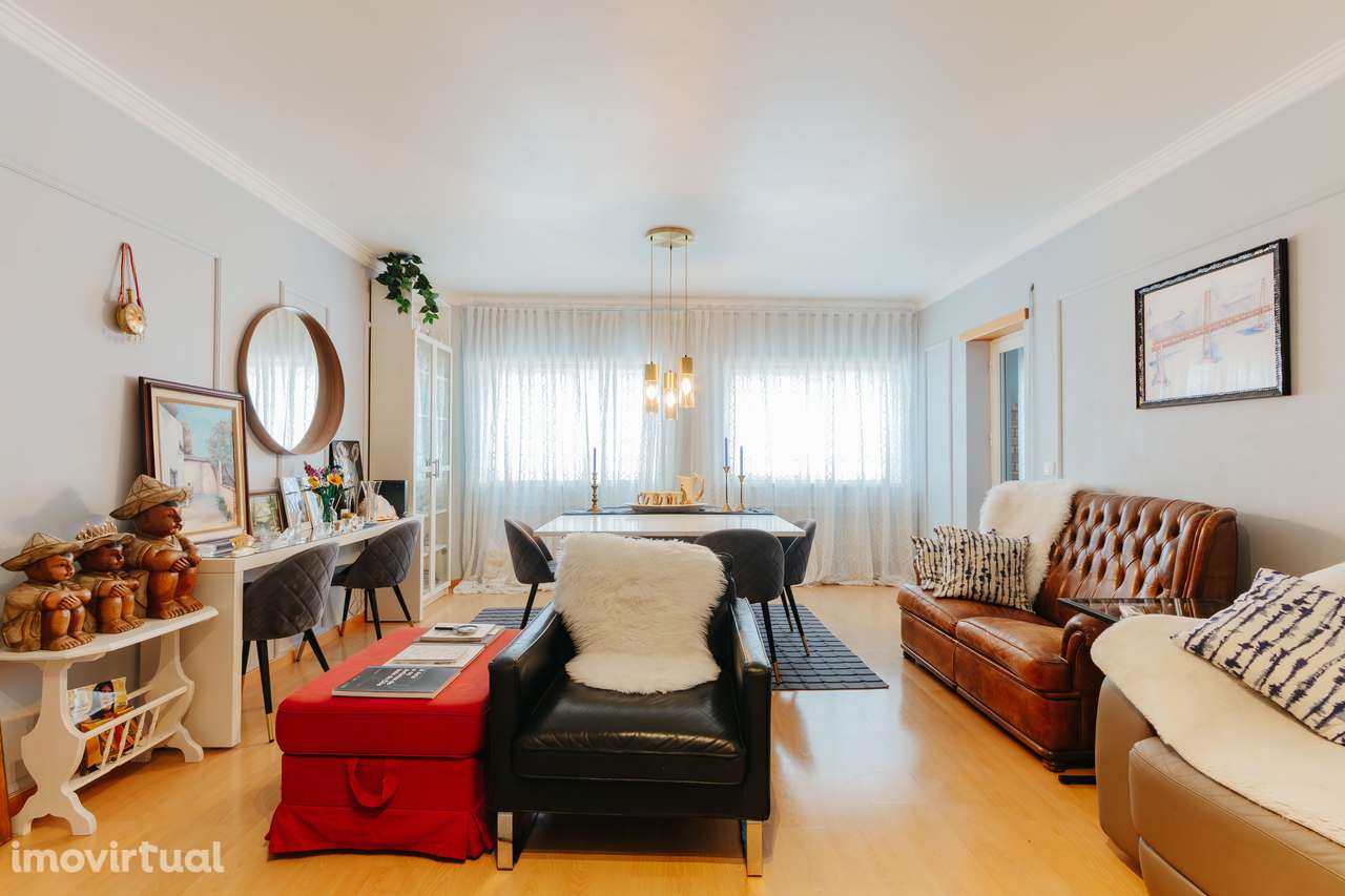 Apartamento T3 no Montijo com Garagem, Piscina e Ginásio - Grande imagem: 2/42