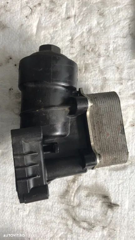 Termoflot cu suport carcasa filtru ulei 1.4 TDI CUS audi, ibiza toledo fabia 3 polo 6r 03l117021c, 04b115389B - 4