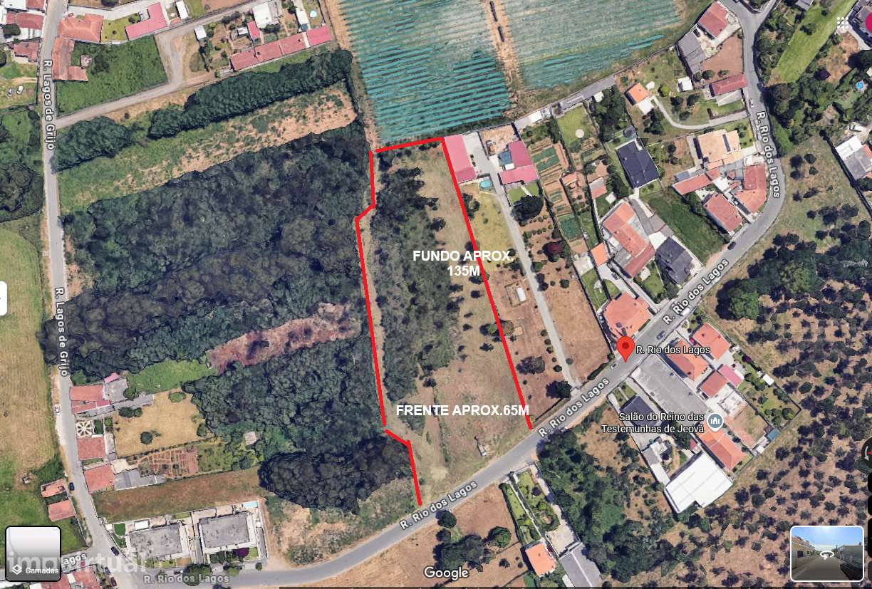 3 Terrenos 7.798m2, dá 3 casas térreas, 3 artigos, /S. Félix Marinha. - Grande imagem: 2/9
