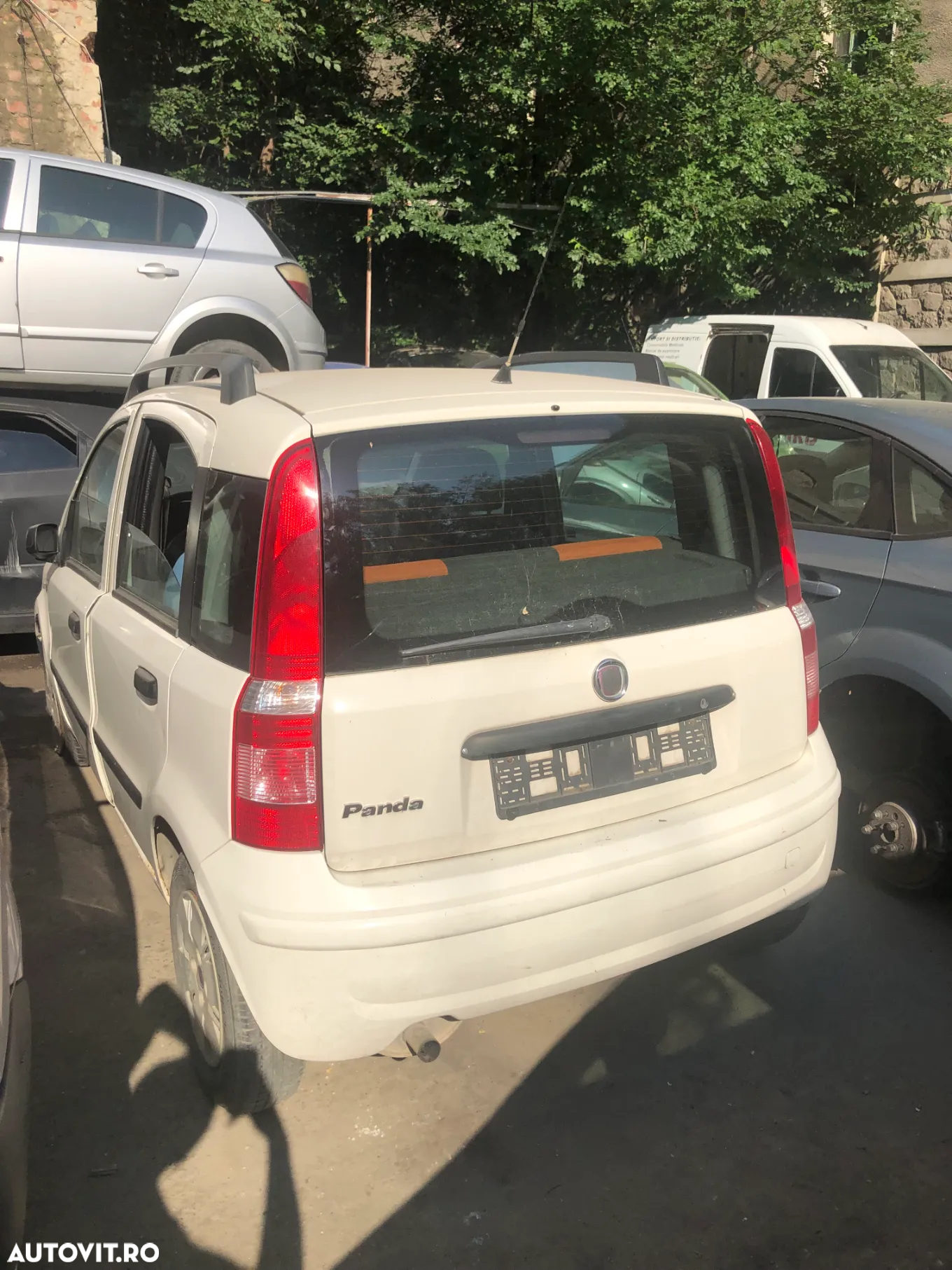 Dezmembrez Fiat Panda alb 1.3 diesel 2006 - 9