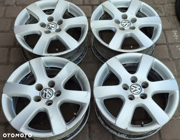 Felgi Aluminiowe Oryg. Vw Polo Skoda Fabia 15 Cali 5x100 6Jx15 Et43 Ø57,1mm