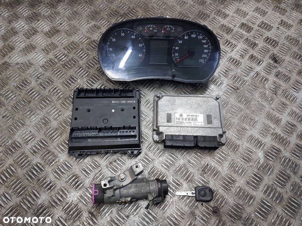 ZESTAW STARTOWY VOLKSWAGEN POLO IV 1.2 6V 03D906032T 6Q1937049C - 1