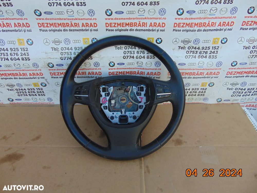 Volan bmw gt f07 f012 seria 5 seria 7 f10 volan cu comenzi - 1