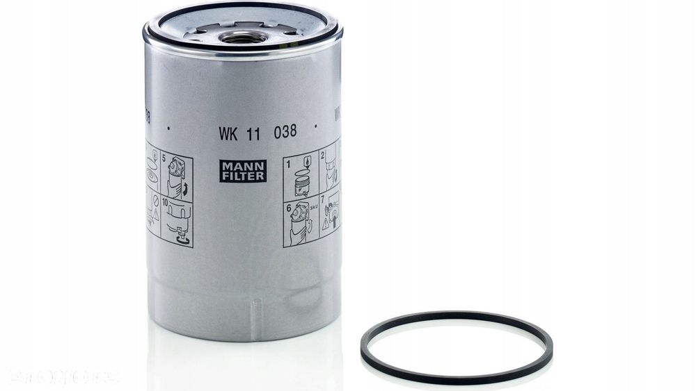 mann-filter filtr paliwa volvo fe / fl - 1