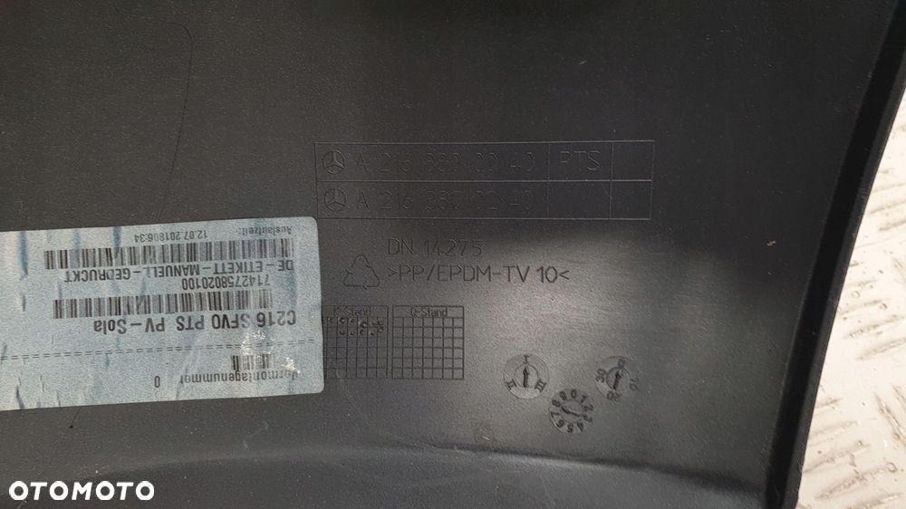 Mercedes CL W216 C216 S klasa Coupe 2006-2010 Zderzak przód przedni - 7