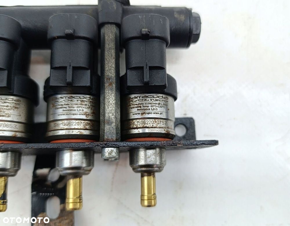 LISTWA WTRYSKOWA GAZU LPG BD124P 67R-016409 - 2