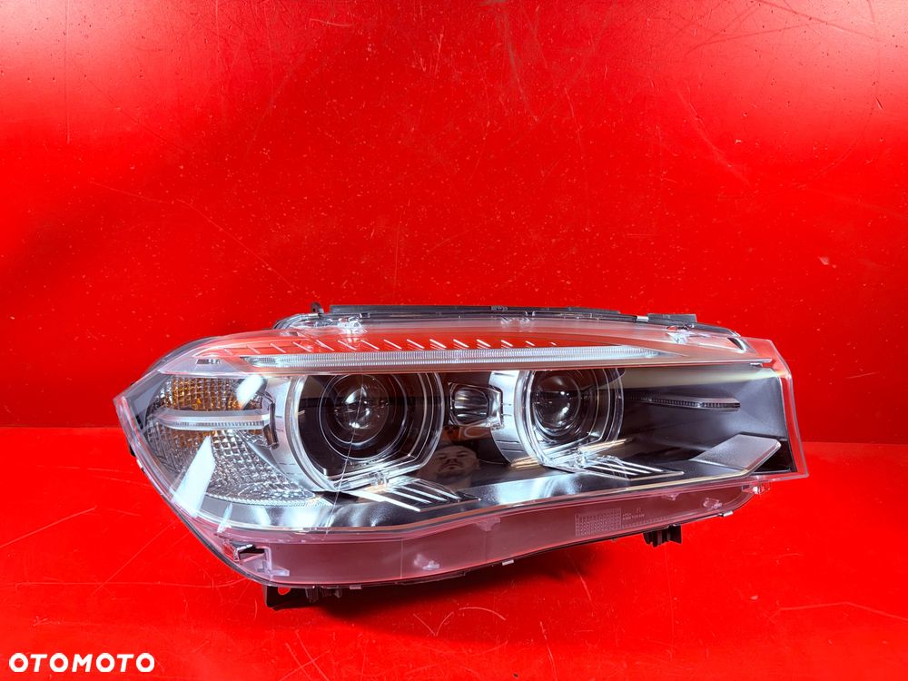 LAMPA PRAWA BMW X5 F15 X6 F16 BI XENON SKRĘTNA BDB USA 7408944 - 1