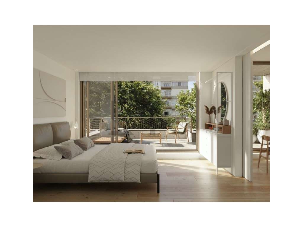 Apartamento T3 com Terraço e Garagem para Venda na Av. Brasil, Camp... - Grande imagem: 5/14