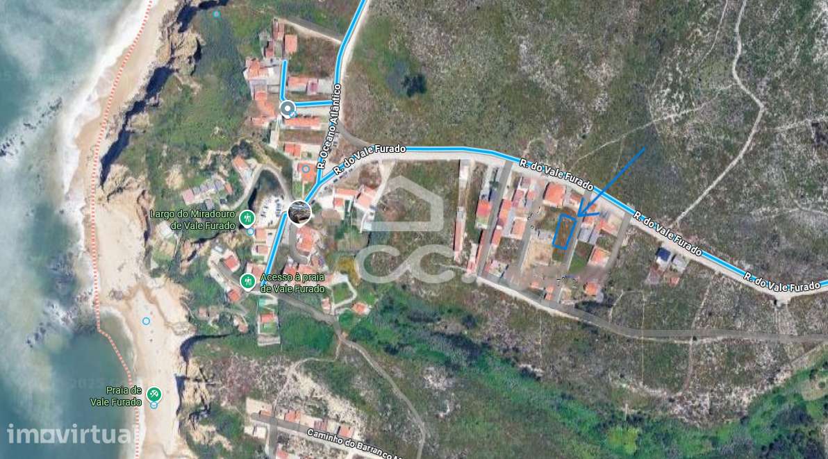 Terreno Urbano na Praia de Vale Furado - Grande imagem: 4/8