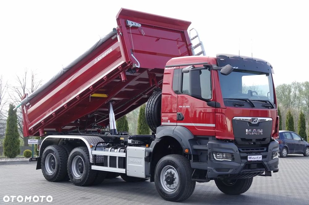 MAN TGS 33.480 / 6X6 / WYWROTKA 3 STRONNA / BORDMATIC / KH KIPPER / AUTOMAT / HARDOX  / BOGATA OPCJA / FABRYCZNIE NOWY / 2026 - 8