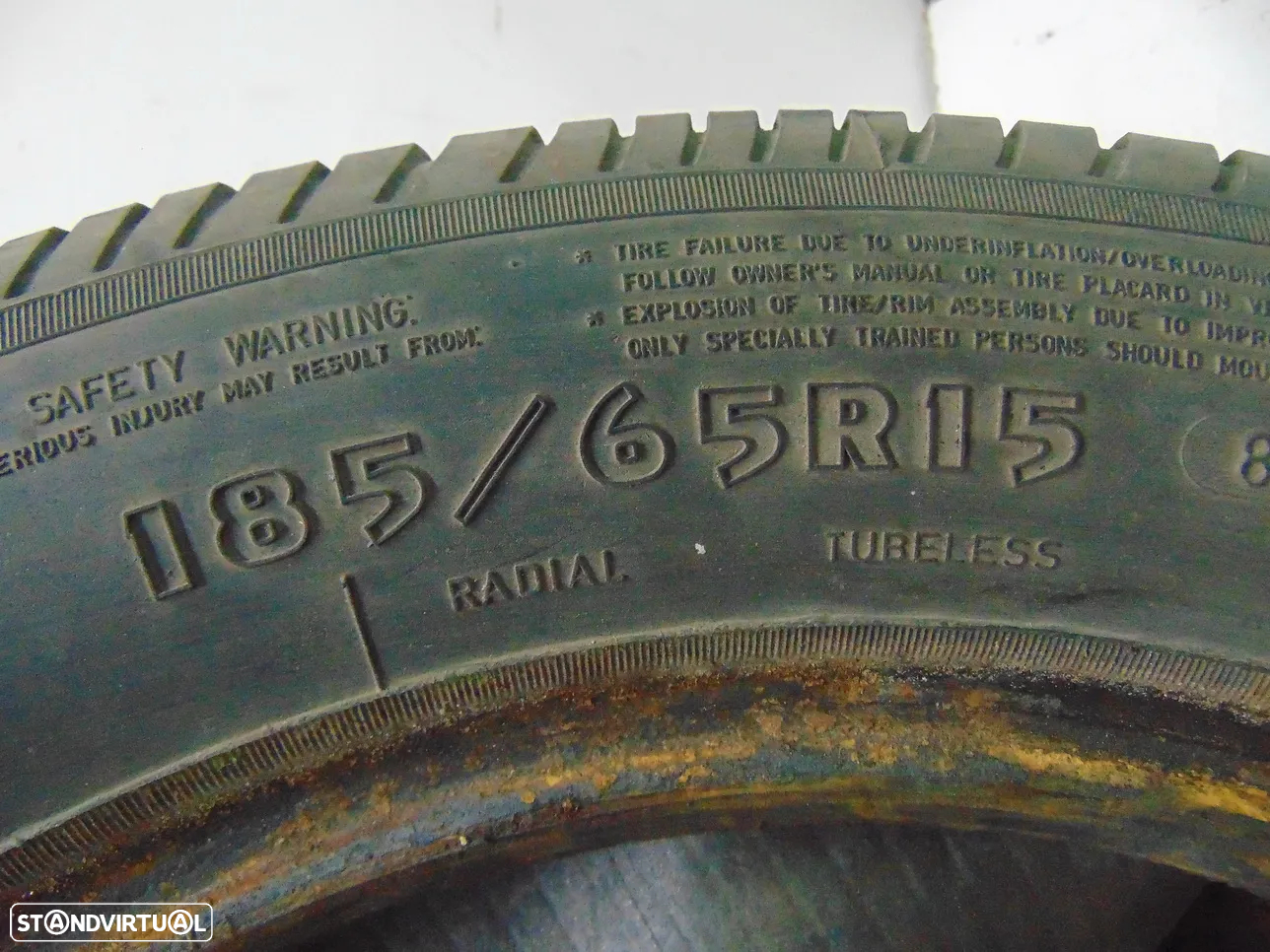 VW Carocha pneu - 3