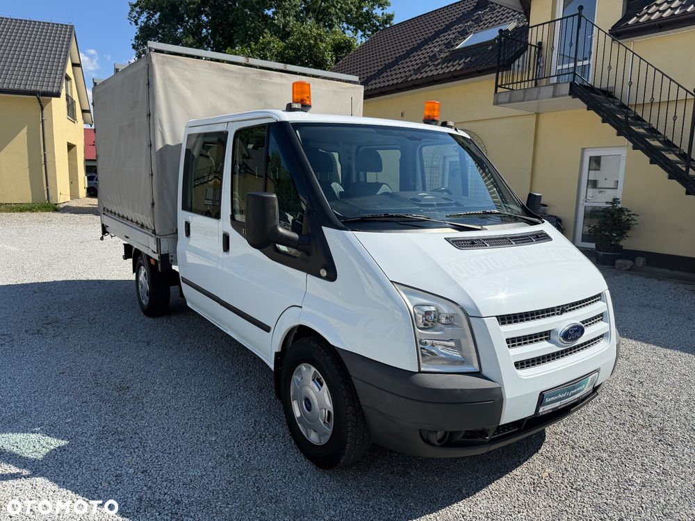 Ford Transit Doka Brygadowy Załogowy Skrzynia Plandeka 6 os. 2.2 TDCI 125KM Webasto - 4
