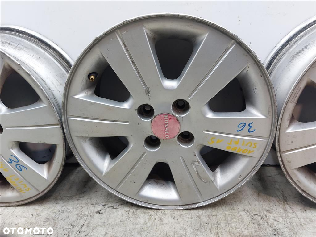 Alufelgi FELGI ALUMINIOWE Suzuki Swift  IV 2004-2010 6X15 4X100 4 SZT KPL - 8