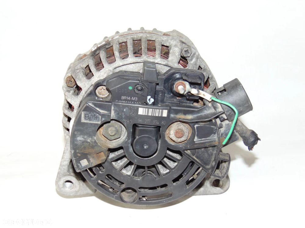 ORYGINAŁ alternator 9621791480 0124615002 Citroen C5 I C8 Xsara Picasso Berlingo Jumper Peugeot 307 607 807 Boxer Partner diesel 2.0 HDI - 5