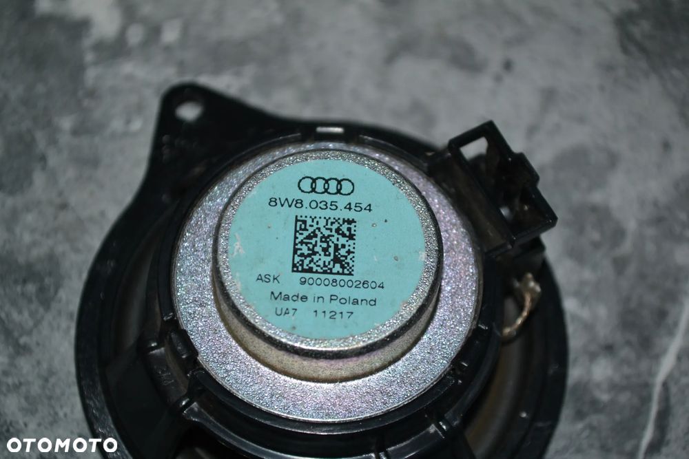 AUDI A4 B9 A5 8W GŁOŚNIK BANG&OLUFSEN 8W8035454 - 2