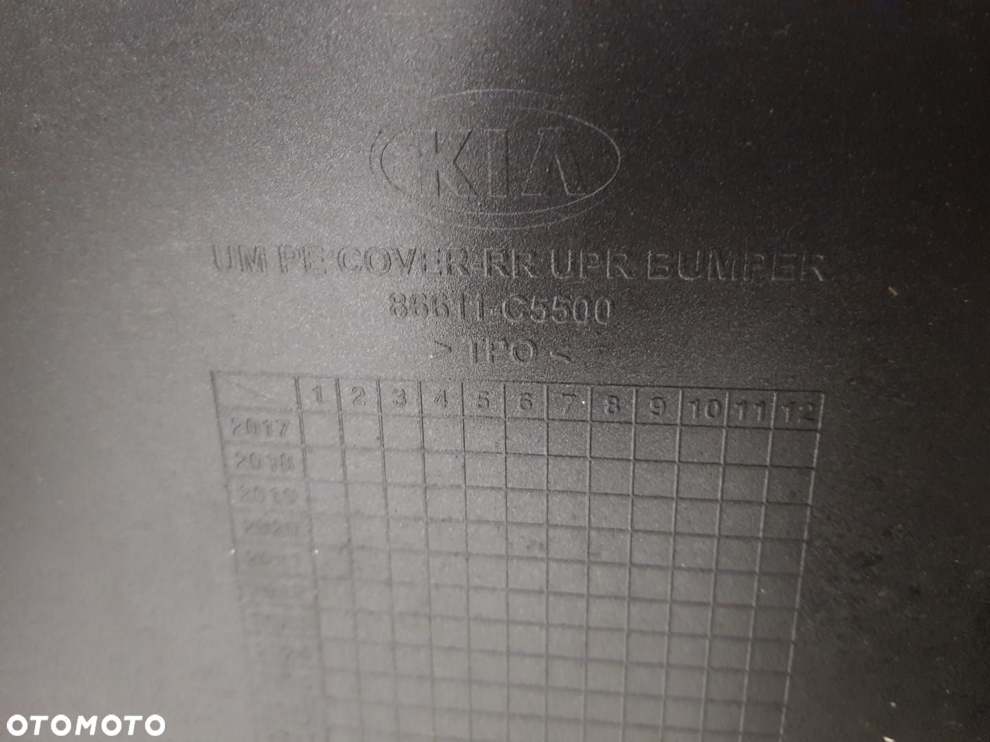 KIA SORENTO III 3 LIFT 18-20 ZDERZAK DYFUZOR  SPOJLER 4PDC TYLNY TYŁ 86611-C5500 - 8