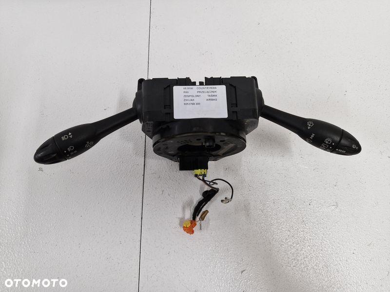 mini countryman r60 przełącznik zespolony taśma zwijak airbag 9253768 - 6