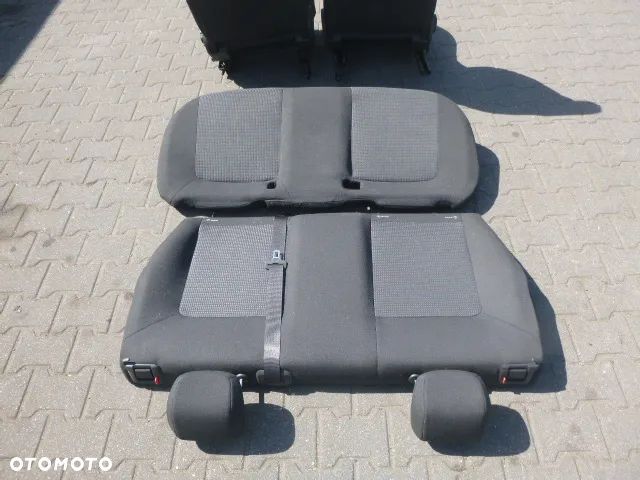FOTEL FOTELE LEWY PRZÓD PRAWY PRZÓD + TYLNA KANAPA OPEL CORSA D 5D - 3